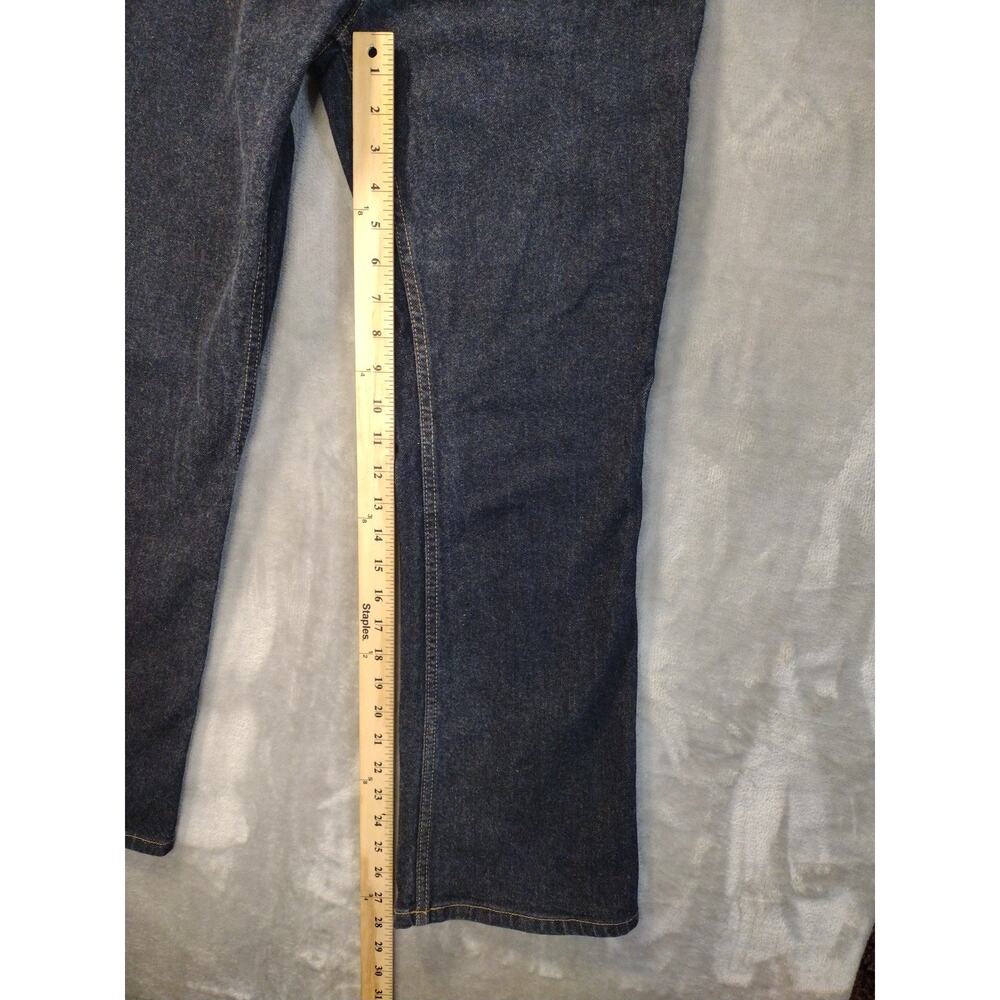 Vtg Old Navy Jeans Womens 8 Ankle Dark Wash High Waist Retro Y2K Casual American - Picture 6 of 12
